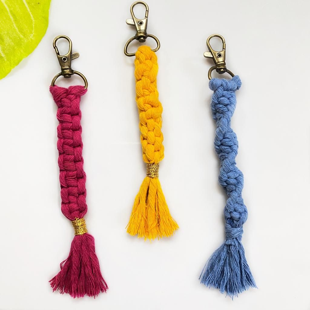 Macrame DIY Kit - Keychain