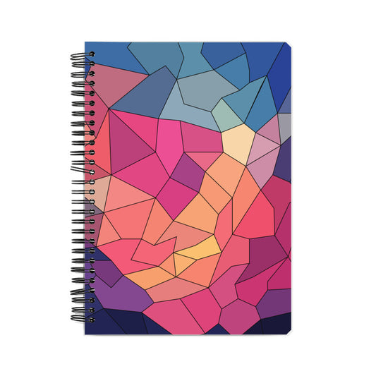 Abstract Collage - Front Cover - Notebook