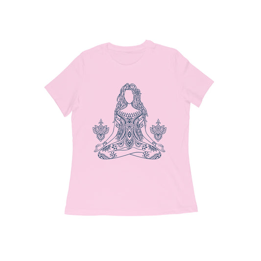Meditate - Half-Sleeve Women's Graphic T-shirt