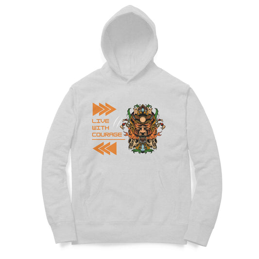 "Live with Courage" - Graphic Hoodie